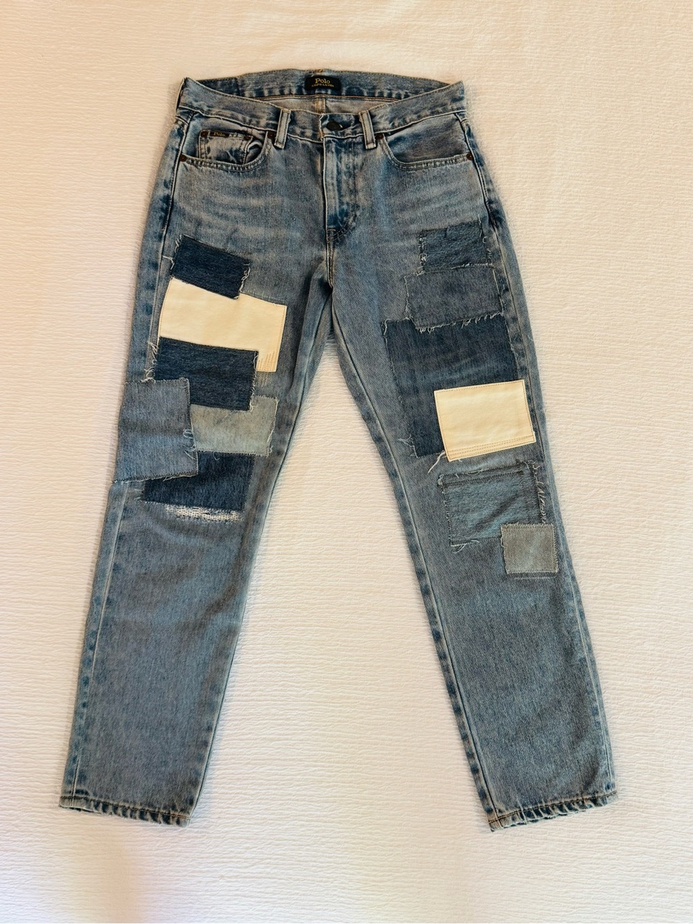 Polo Ralph Lauren Avery Boyfriend Patchwork Jeans Women’s Size 25